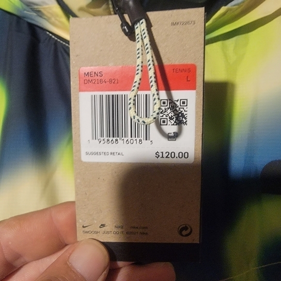 Nike Court  Tennis Naomi Osaka Collection Water Repellent DM2164 821  Size Large - Picture 5 of 7